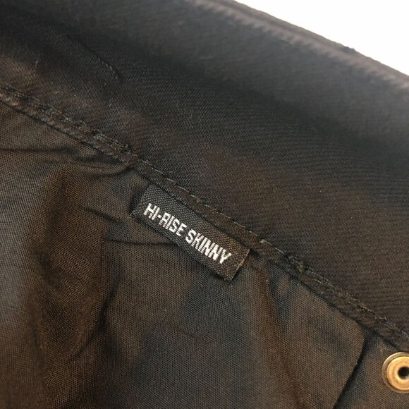 SkinnyBlackJeans.com Black Hi-Rise Skinny Jeans Womens Size 27 - Picture 4 of 4